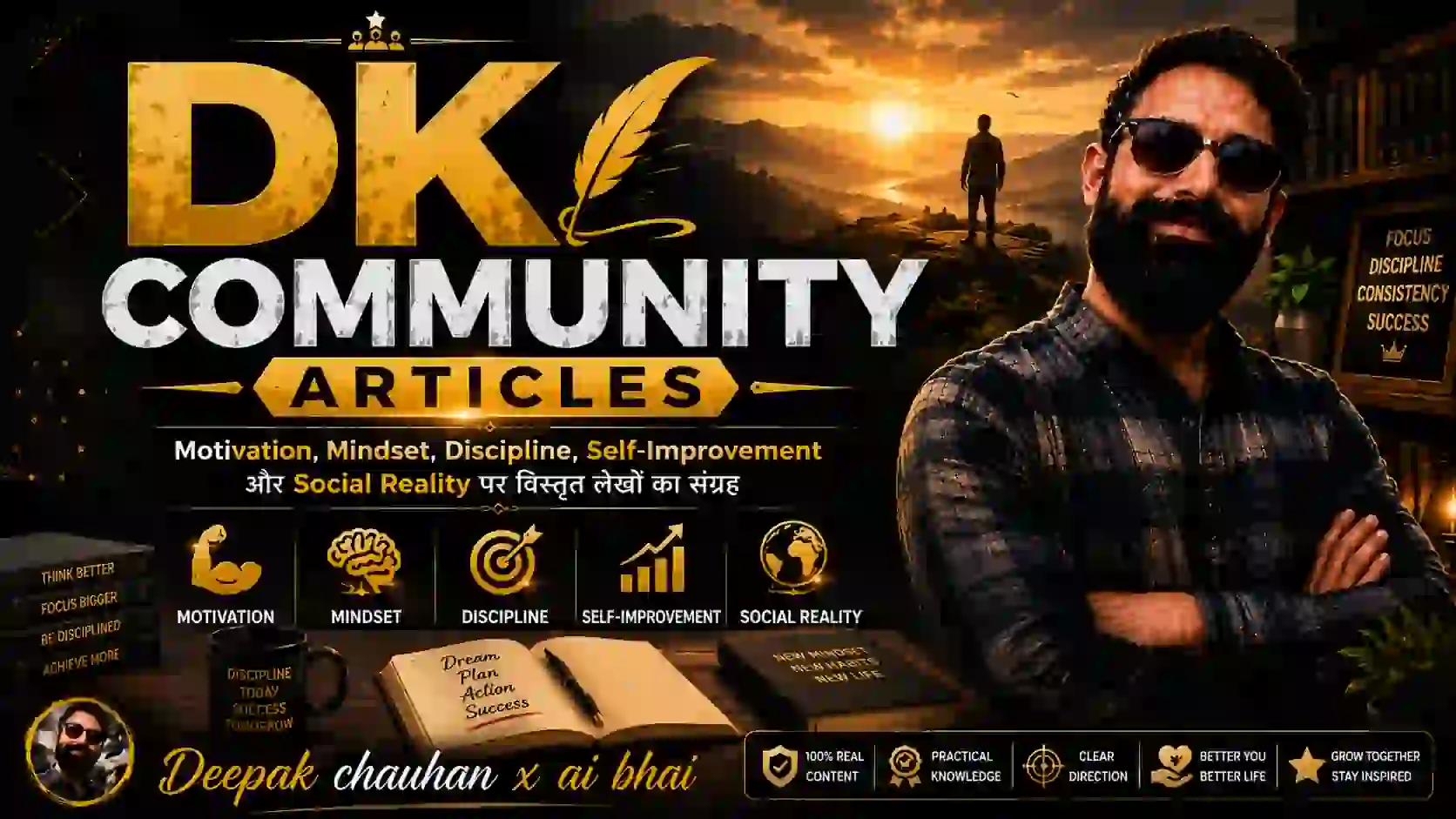 Articles - Motivation, Discipline और Self-Improvement