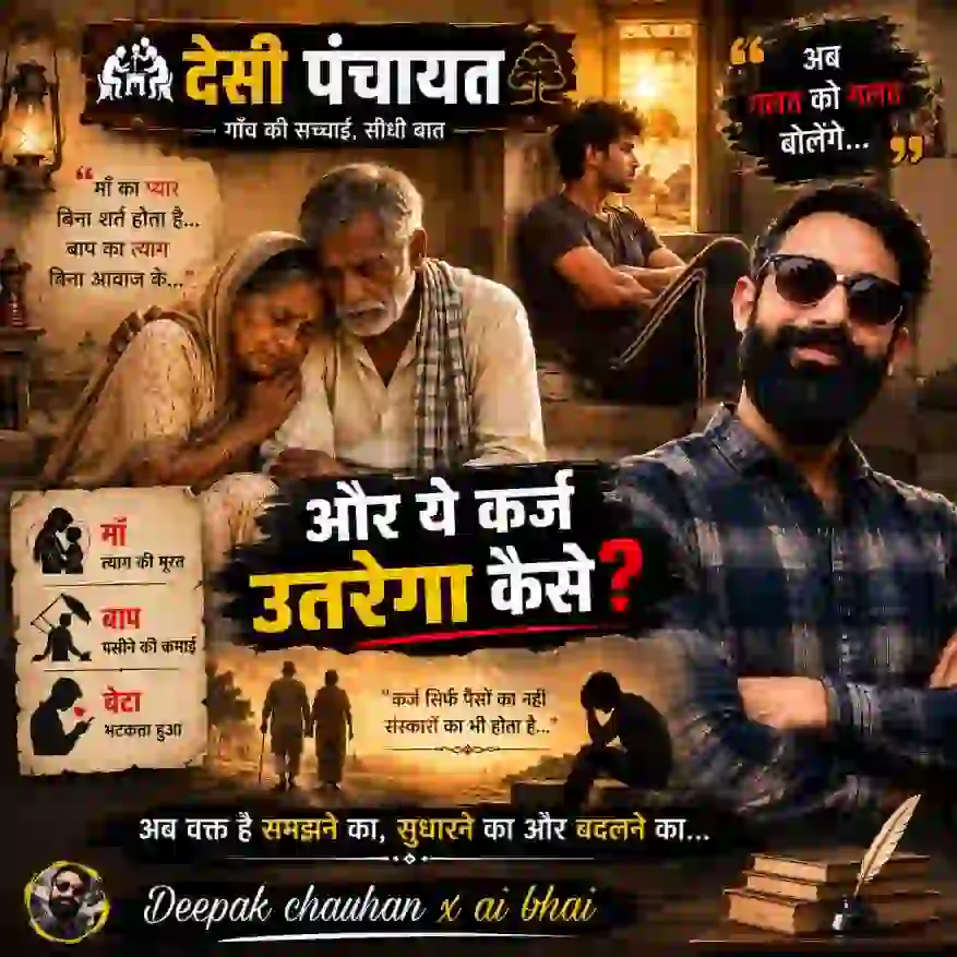 माँ और बाप का कर्ज़ उतरेगा कैसे